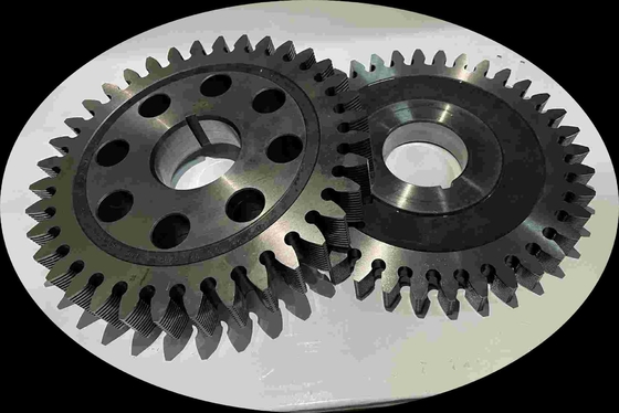 Dụng cụ cạo râu bằng bánh răng có độ dày 66mm Dao cạo trục Φ100 - Cắt bánh răng CNC Φ360