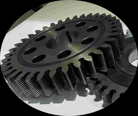 Mô-đun lắp ráp Cắt bánh răng CNC màu đen với dao cạo một cạnh