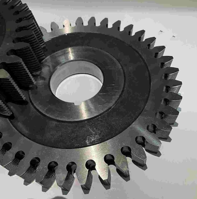 Mô-đun lắp ráp Cắt bánh răng CNC màu đen với dao cạo một cạnh