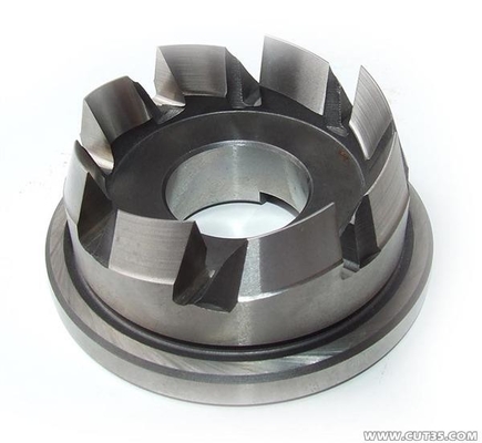 Arc Tooth Carbide Cutter Tools Độ bền mài mòn hình trụ